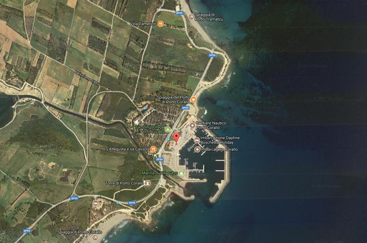 Porto Corallo Garbage Point
